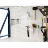 Picture of Metal Pegboard White 990 x 666 (2 pcs)
