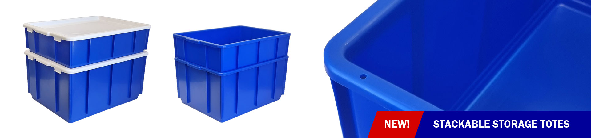 New! Foodgrade Stackable Storage Totes