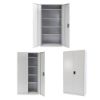 Picture of Metal Stationery Cabinet 1800 - Light Grey