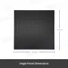 Picture of Metal Pegboard Black 610 x 610 (3 pcs)