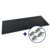 Picture of Metal Stationery Cabinet 1800 Additional Shelf with Clips - Black