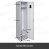 Picture of 1 Door Locker - Grey