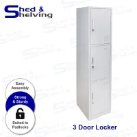 Picture of 3 Door Storage Locker - Padlock