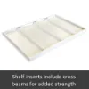 Picture of Long Span Shelving Metal Insert 600 - White