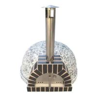 Picture of Traditional Wood Fire Pizza Oven 800 Series - Santorini