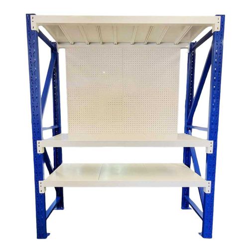 Picture of Long Span Shelving Unit with Pegboard 500 x 1500