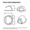 Picture of Traditional Wood Fire Pizza Oven 800 Series - Milan