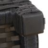 Picture of Outdoor Storage Box Rattan Wicker Medium Dark Coffee 250L