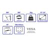 Picture of Monitor Mount Dual Screen Desktop - Stand