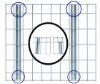Picture of Long Span Shelving Unit - Wire Shelves 500 x 2000
